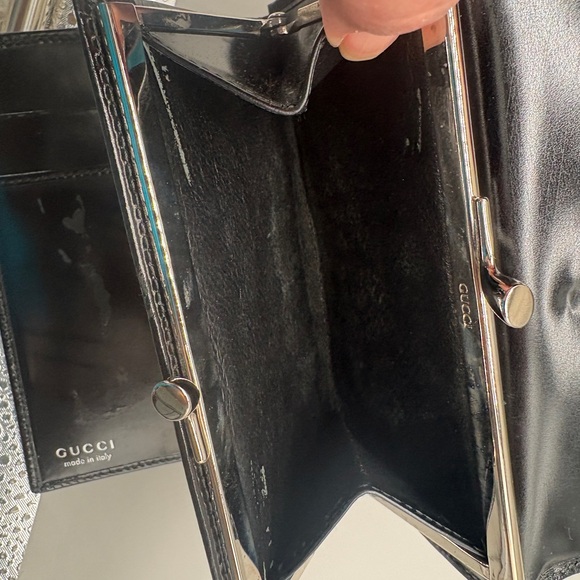 Gucci Horsebit Black Leather Long Wallet Made in Italy - Picture 7 of 11